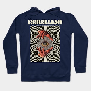 Hand Eyes Rebellion Hoodie